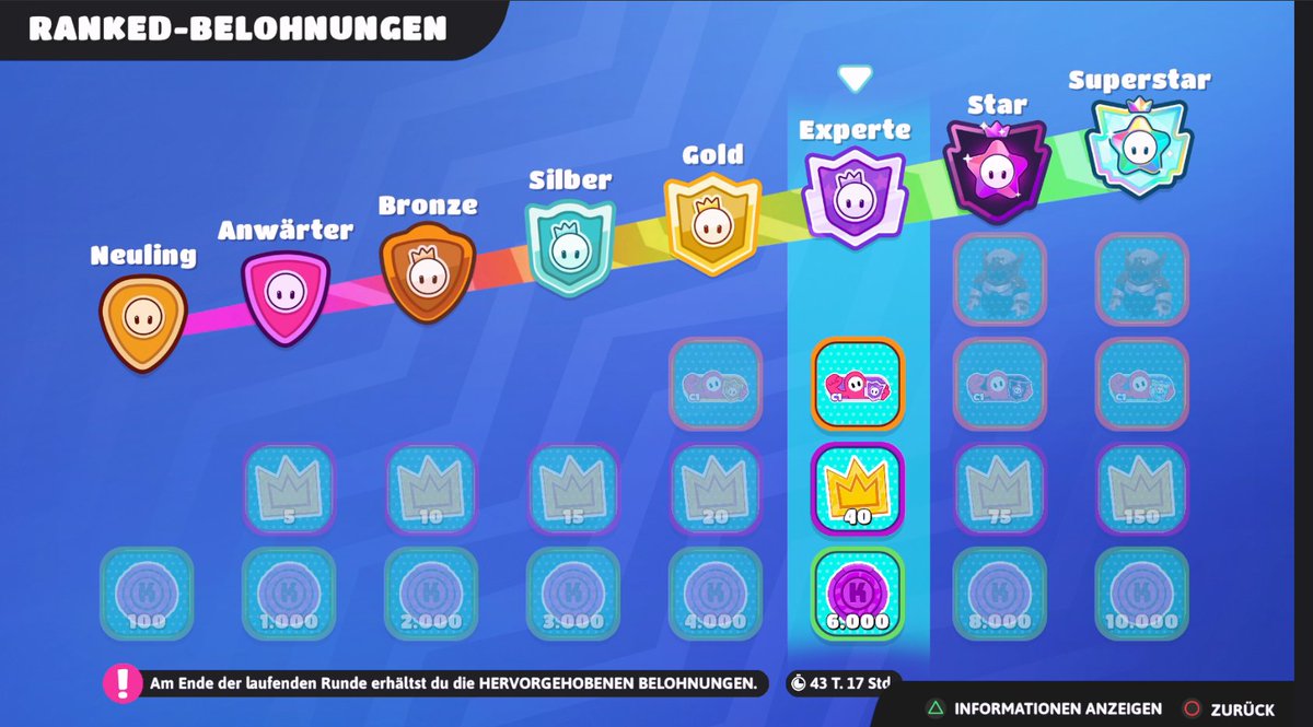 Slasher2706's tweet photo. Kurz vor Star Rank, AUFGEHTS!
#FallGuys #FallGuysRanked https://t.co/6Aq6jRjMwO
