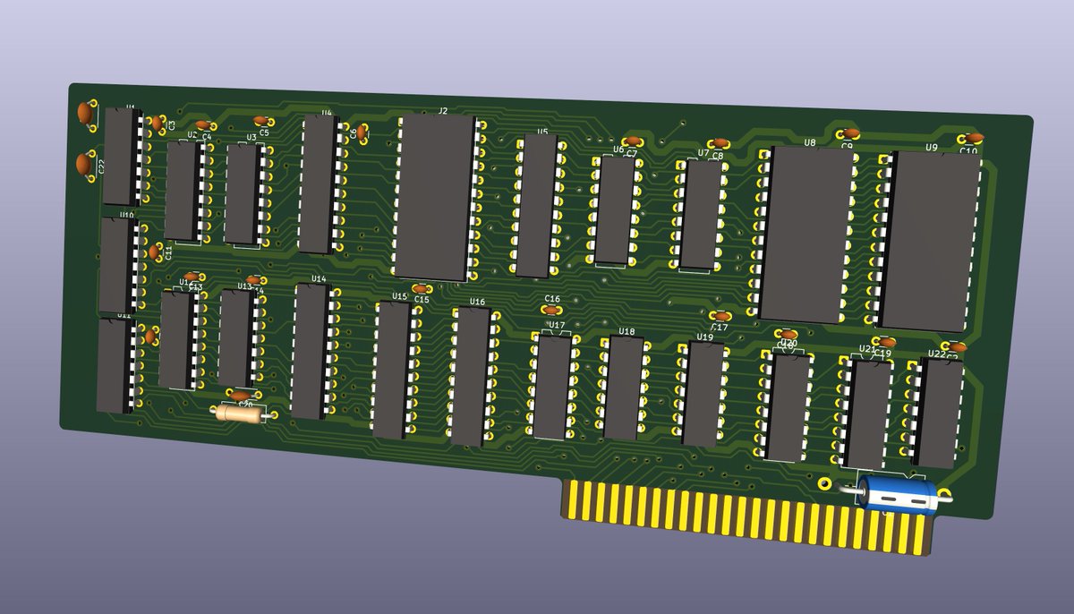 tschak's tweet photo. The #Frob PCB rev-eng is done. Now we make some test boards.
Now this rare PCB is preserved for any1 who wants one.
Available on Gitlab: https://t.co/vtSlSmRFmL
(The #Frob was an #Atari2600 #GameDev system for #Apple2) https://t.co/gjAsibnA2R