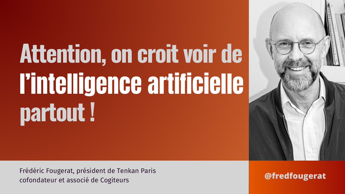 fredfougerat's tweet image. On croit voir de l’#IntelligenceArtificielle partout ! Mais entre #algorithme, #MachineLearning, service #numérique, #avatar qui parle avec une voix de synthèse, #ChatBot… qu’est-ce qui est, ou n’est pas, de l’#IA ?
➡️ numerama.com/tech/1949471-l…