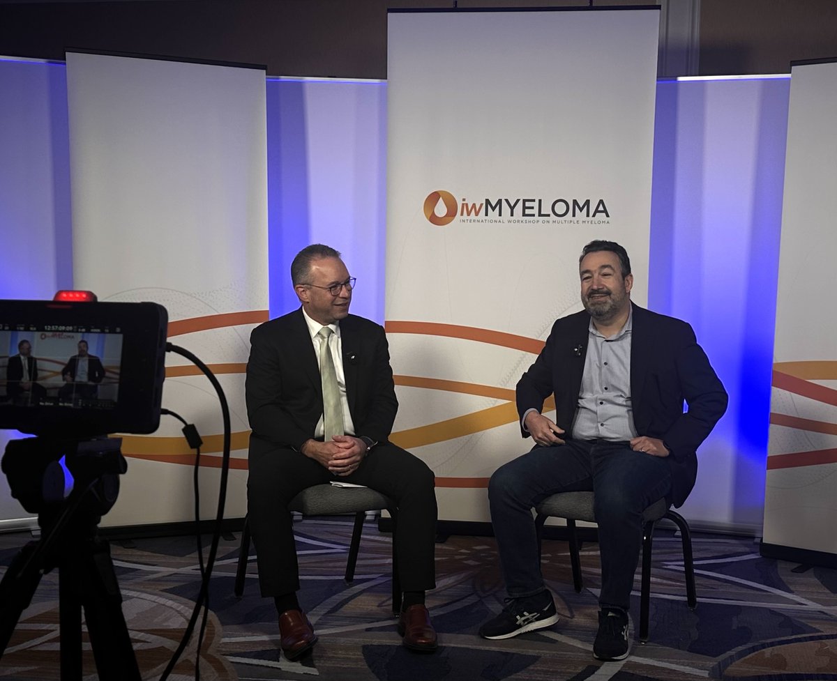 VJHemOnc (@vjhemonc) on Twitter photo Thank you to Damian Green (<a href="/SylvesterCancer/">Sylvester Comprehensive Cancer Center</a>) & Rachid Baz (<a href="/MoffittNews/">Moffitt Cancer Center</a>) for discussing updates with the use of bispecifics and CAR T-cells in myeloma, highlighting important takeaways for community oncologists.
What a great end to #iwMyeloma25! Keep an eye out for more on Thank you to Damian Green (<a href="/SylvesterCancer/">Sylvester Comprehensive Cancer Center</a>) & Rachid Baz (<a href="/MoffittNews/">Moffitt Cancer Center</a>) for discussing updates with the use of bispecifics and CAR T-cells in myeloma, highlighting important takeaways for community oncologists.
What a great end to #iwMyeloma25! Keep an eye out for more on