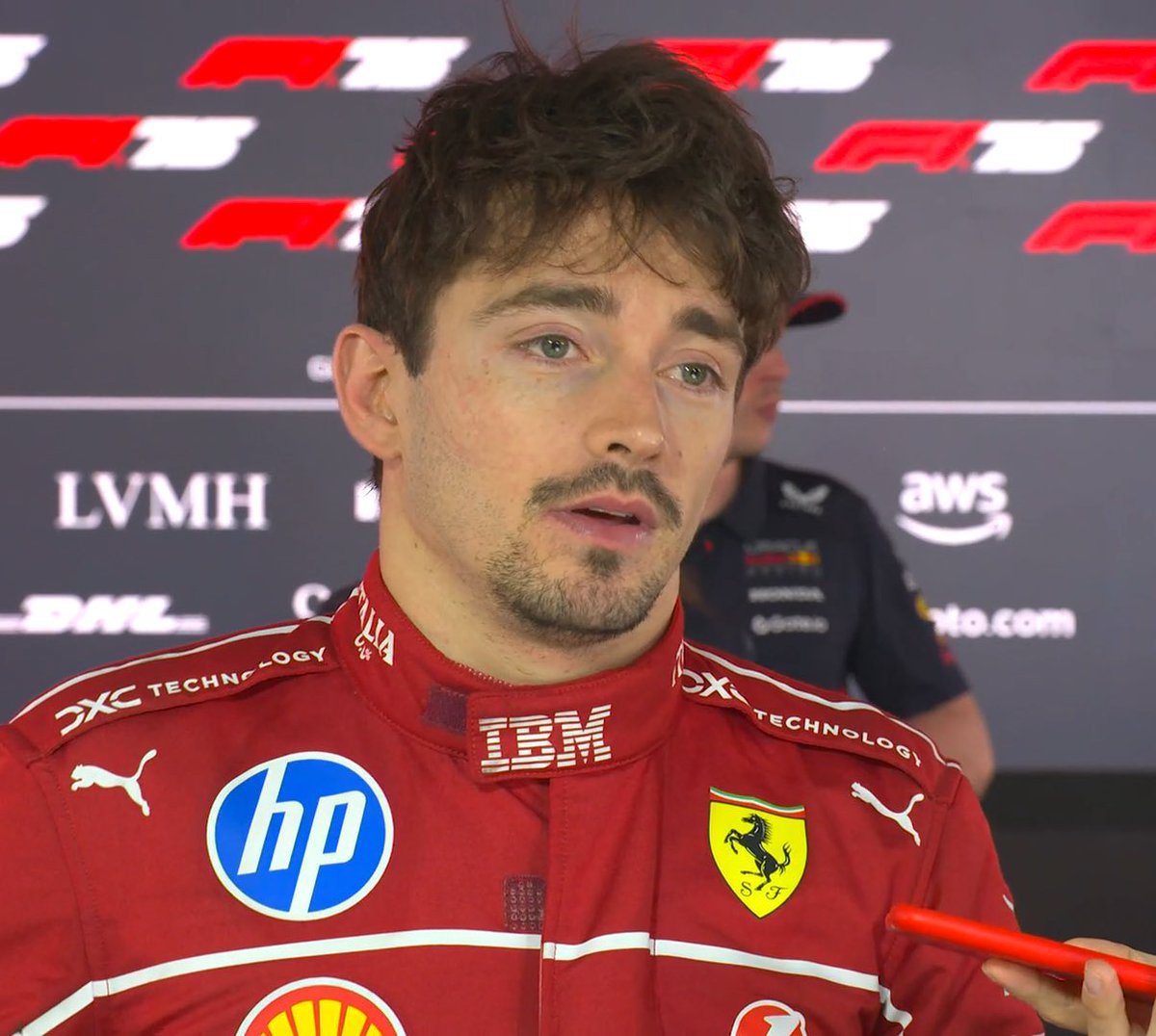 Charles: "It‘s a shame we lose out on the podium. But I feel like this was the best we could do today. 
It‘s disappointing because when you have so much fight towards the end, you are fighting for the first podium of the season and the pace is just not here, not good enough to