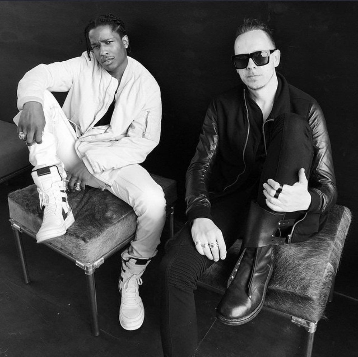 #asaprocky + <a href="/BLACKASTEROID/">Black Asteroid</a> 
Venice, Italy. 🇮🇹 

#meninrickowens #rickowens