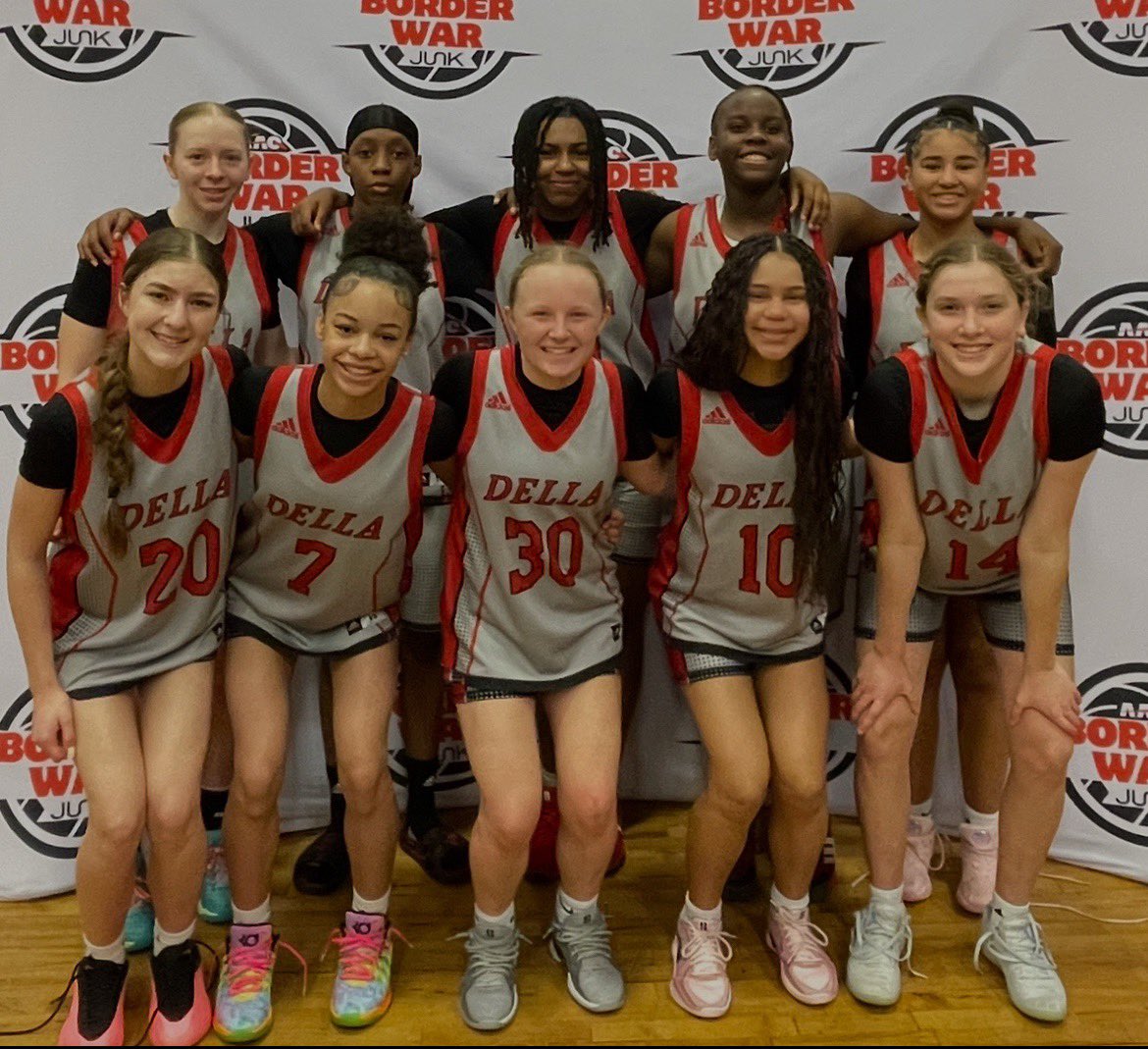 Della 2028 3SSB (@della2028) on Twitter photo Leaving <a href="/Borderwar1/">Borderwar Tourney</a> 3-0 starting the season 💪 Back to KC to start prepping for the <a href="/3SSBGCircuit/">3Stripes Select Basketball Girls Circuit</a> Session 1 in South Carolina.
<a href="/AudreySims2028/">Audrey Sims</a> <a href="/Saniah_Jones35/">Saniah Jones</a> <a href="/lailah_boyd24/">Lailah Boyd</a> <a href="/KatelynnJNadeau/">Katelynn Nadeau</a> Leaving <a href="/Borderwar1/">Borderwar Tourney</a> 3-0 starting the season 💪 Back to KC to start prepping for the <a href="/3SSBGCircuit/">3Stripes Select Basketball Girls Circuit</a> Session 1 in South Carolina.
<a href="/AudreySims2028/">Audrey Sims</a> <a href="/Saniah_Jones35/">Saniah Jones</a> <a href="/lailah_boyd24/">Lailah Boyd</a> <a href="/KatelynnJNadeau/">Katelynn Nadeau</a>