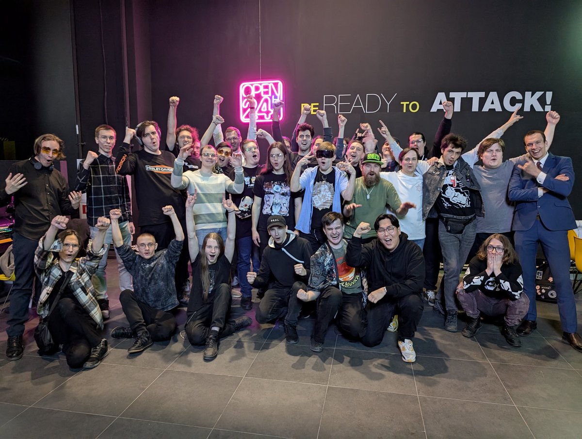 Этот апрельский GTC по #ggst собрал 29 игроков

Рад каждый турнир видеть новых ребят, надеюсь всем понравилось и в следующий раз нас будет ещё больше!

Топ3:

1. <a href="/FGC_KaramaChan/">KaramaChan</a> (SI, BA)
2. <a href="/kurokich1/">kurokich</a> (KY, PO)
3. Blazobs (NA, PO)
Было очень круто и громко!
Спасибо всем за участие