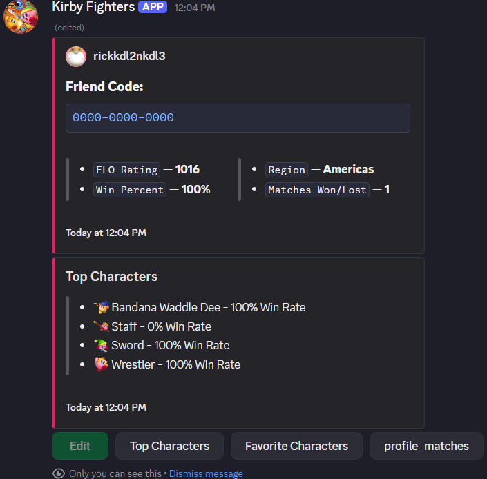 KirbyFightDojo's tweet photo. The Kirby Fighters Dojo Discord + Kirby Fighters 2 Ranked Ladder is now FINALLY LIVE!

I know I've been hinting at it for awhile, but it's finally ready to go! =]

Right now is a playtest season, but once ironed out we plan prize pools in the future! Link below! =] https://t.co/0CnLoMgWdA