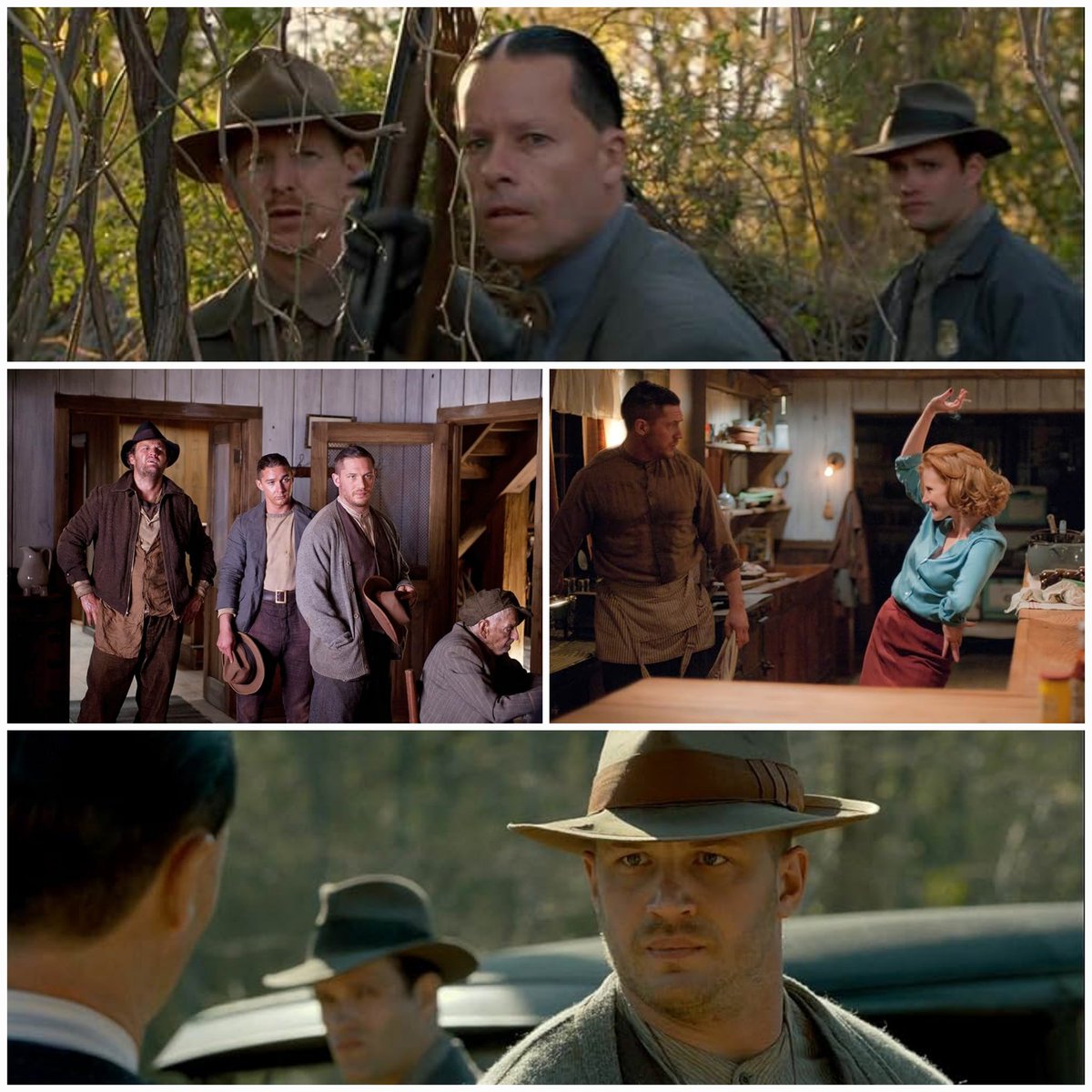 TallyMichelle4's tweet image. #Bales2025FilmChallenge 

#FilmX 
Apr1️⃣4️⃣
Oklahoma or the great Depression 

#Lawless (2012)

Set in Depression-era Franklin County, Virginia, a trio of bootlegging brothers are threatened by a new special deputy and other authorities angling for a cut of their profits.