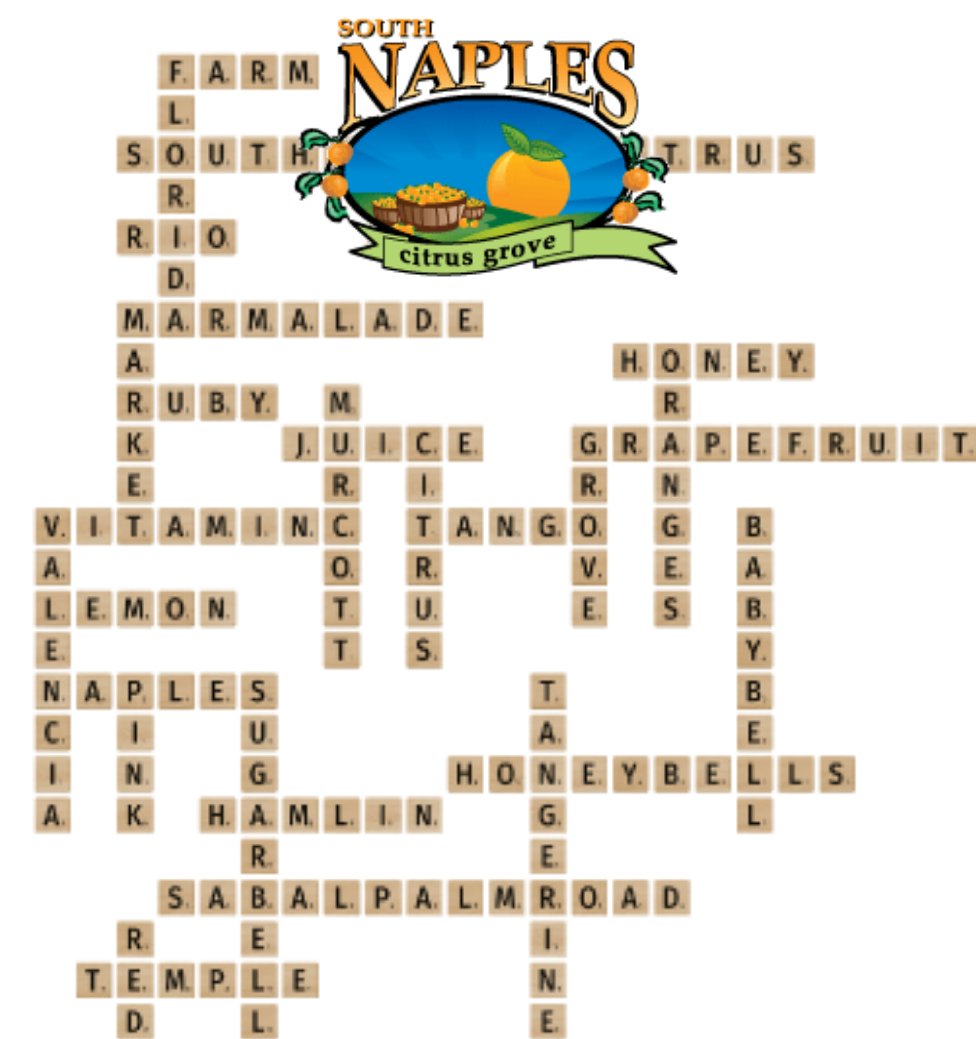 NaplesCitrus's tweet photo. 🍊Word on the street is that it's #NationalScrabbleDay.  May your game be strong, and your words high-scoring.🍊https://t.co/m4GkMzaWBJ
#honeybeloranges #citrus #citrusgrove #oranges #farmersmarket #naplesflorida #freshsqueezedorangejuice #vitaminC https://t.co/Vzgsyzrl5P