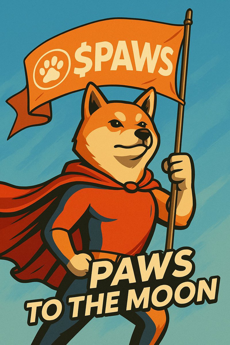 HLiiree00000's tweet image. $PAWS TO THE MOON
Not just a token — a movement.
Made this to rep the community and celebrate the listing!
Underdogs wear capes too.
#PAWSArmy #FanArt #ToTheMoon

Tagging some legends:
@binance @OKX @Bybit_Official @dogecoin @LayerZero_Labs @zksync