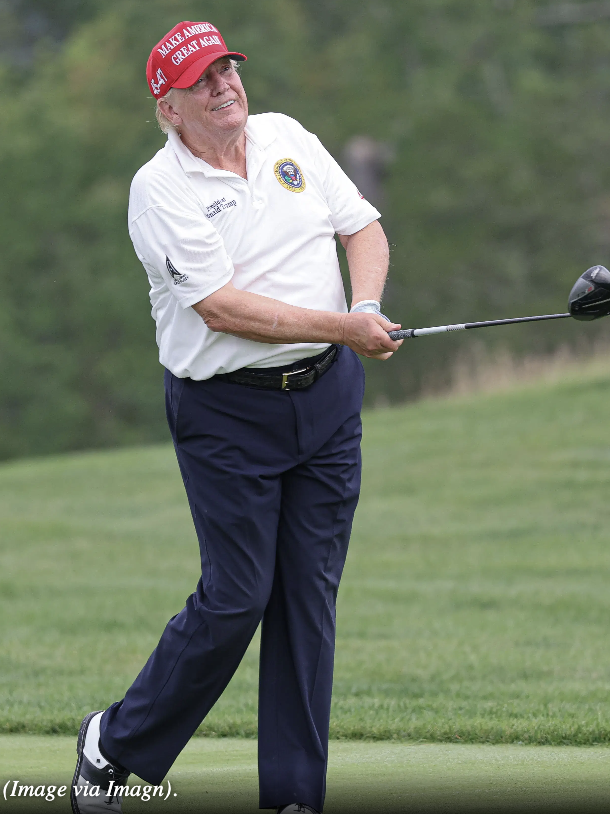 Coste1Costello's tweet image. Trump's 'doctor' just claimed he is 6' 3" and 224 lbs.
Do you believe it?
Trump vs C.J. Stroud (NFL quarterback for Houston, 6' 3" and 224 lbs