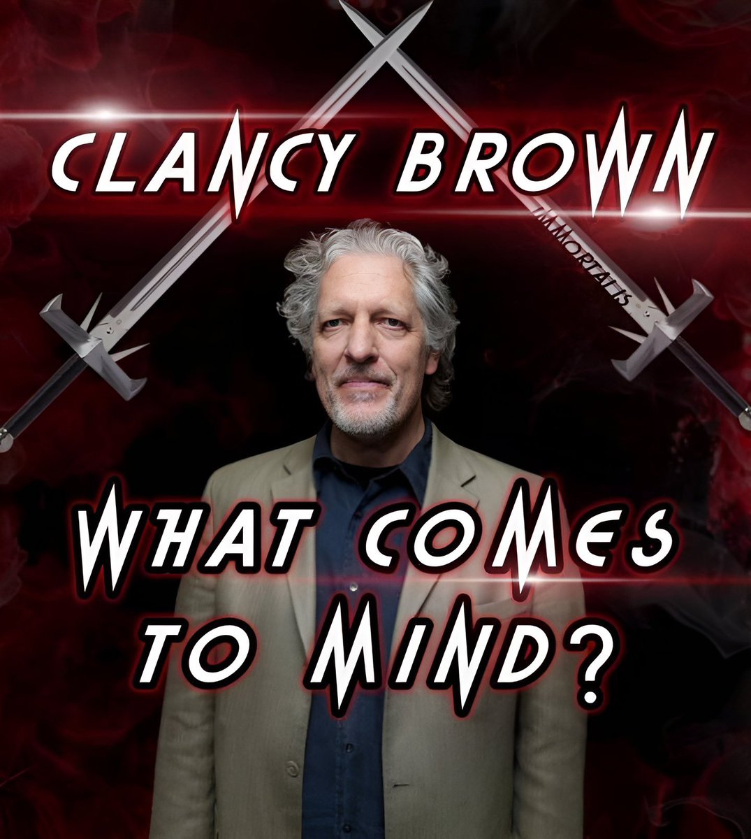 Clancy Brown.

What comes to mind?