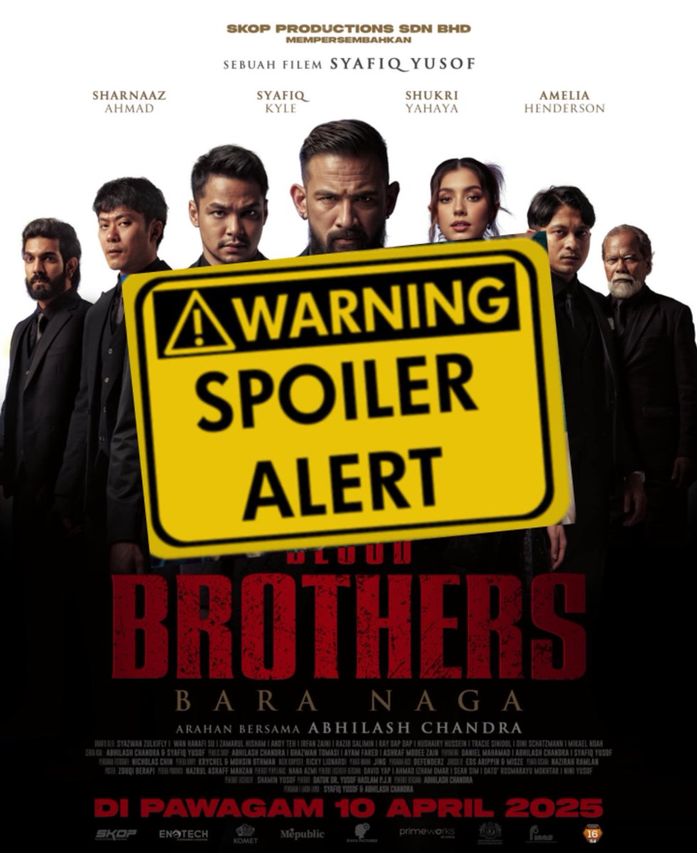 fadfahmi's tweet photo. "Action dia macam Captain America lawan Ironman doe"

kenapa filem blood brothers filem malaysia yg penuh dgn aksi, ada nilai seni cinematografik dan nilai dramatik yg tnggi

ini review saya

mcm biasa, "amaran spoiler" kepada yg belum tonton https://t.co/TojGxRYmoF