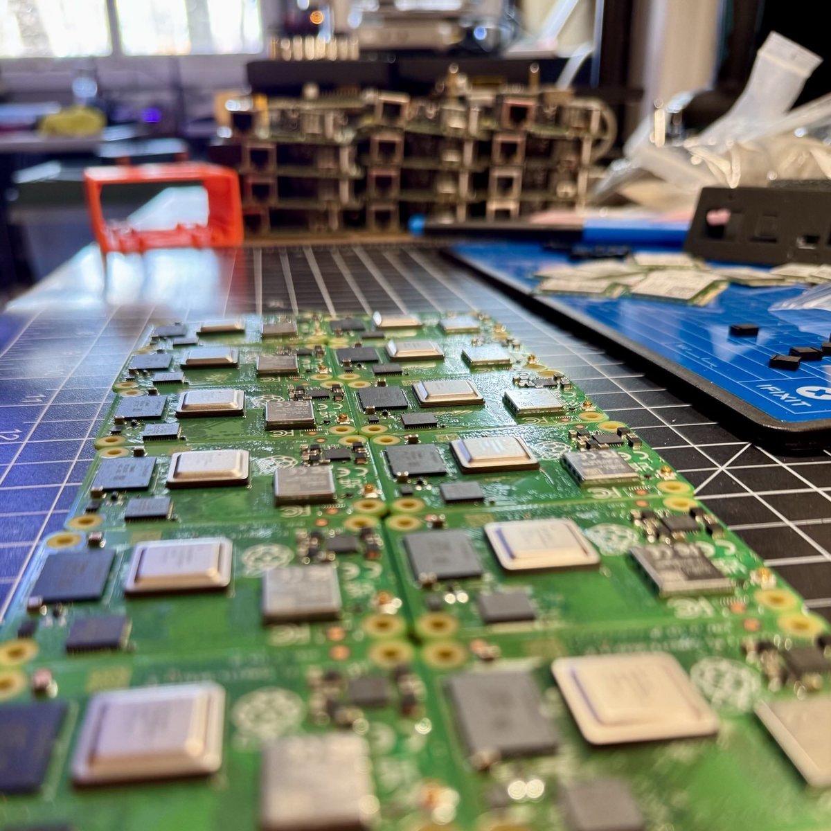 Assembly underway!