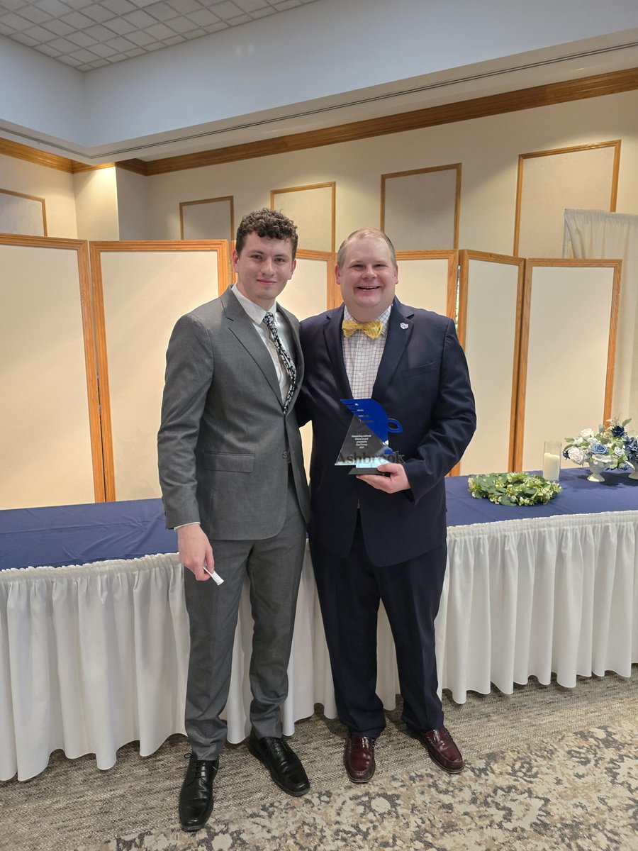 Thank you to the <a href="/AshbrookCenter/">Ashbrook Center</a> at <a href="/Ashland_Univ/">Ashland University</a> for presenting me with their 2025 Oustanding Ashbrook Alumni Award at their Annual Ashbrook Memorial Dinner Saturday night. Glad to see so many <a href="/KappaSigmaAU/">Kappa Sigma at Ashland University</a> Brothers at the event!