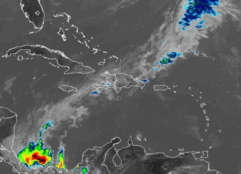 A FLASH FLOOD WATCH is now in effect for low-lying and flood-prone areas of Portland, St Mary, St Catherine, Clarendon and Manchester until 7:00 p.m. on Monday, April 14.  This, as a trough over the central and western Caribben continues to produce unstable weather over Jamaica.