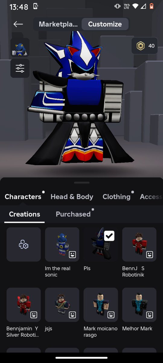 farias2604's tweet photo. Bruh I thought it could work, but even saving directly to the avatar creator didn't work, it simply wasn't enough to make a well-made skin, Roblox simply hates mobile users. https://t.co/rBicfvwhzC