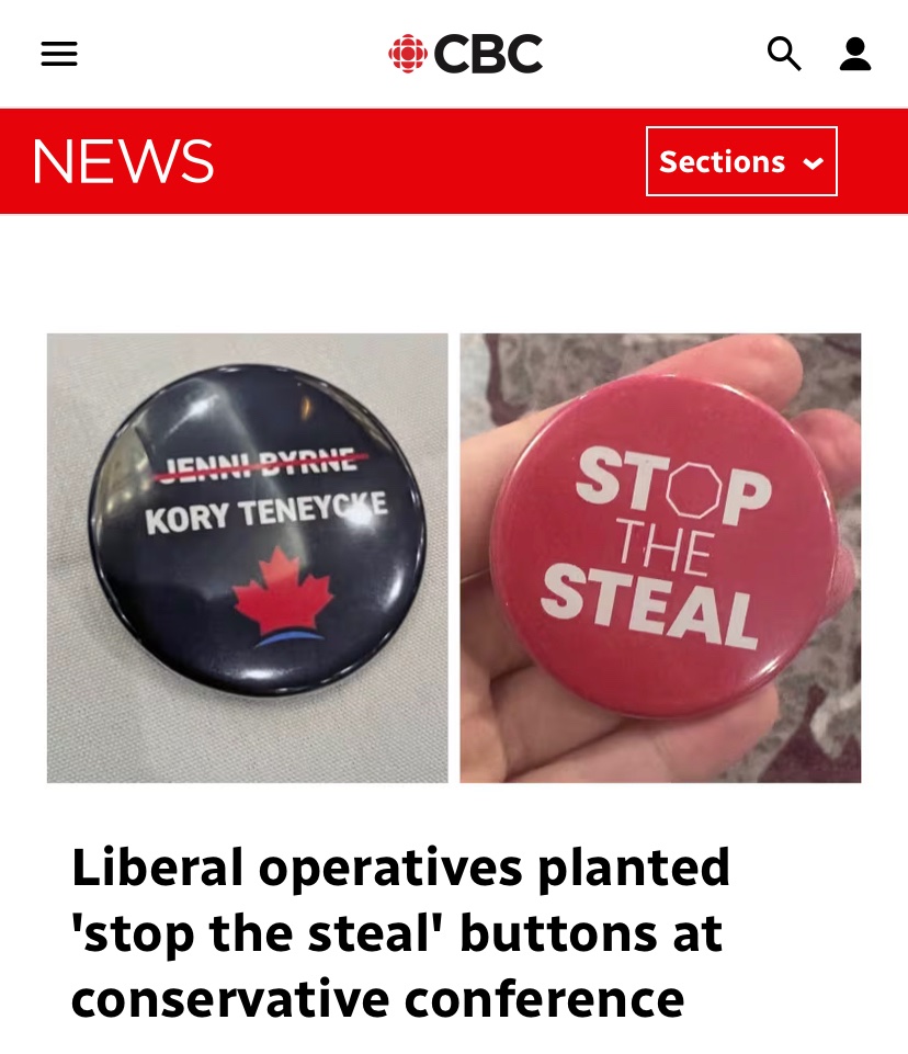 I never want to hear another Liberal talk about “the dangers of disinformation” in our politics.

This is the textbook definition of disinformation, and planting lies about an opposing party’s position can never, ever be tolerated. 

Mark Carney needs to take responsibility for