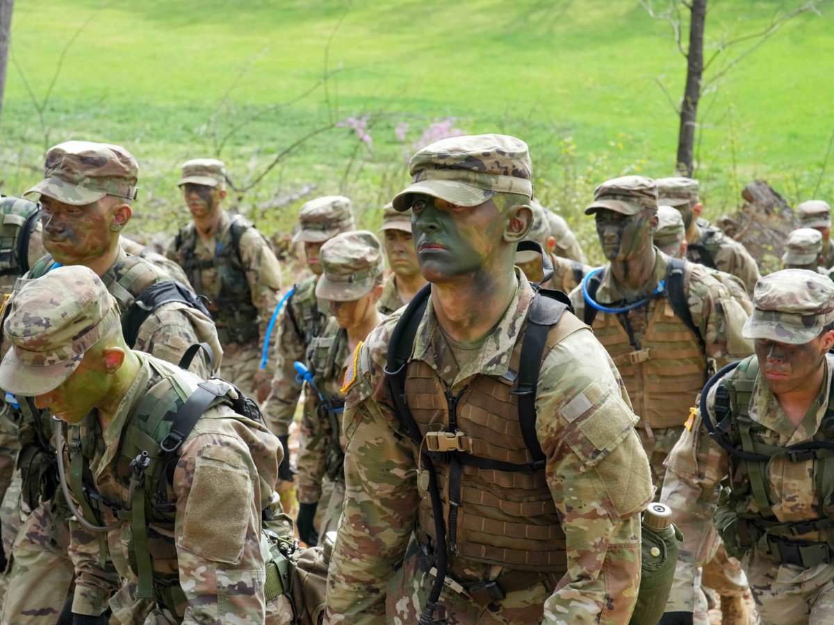 VMI1839's tweet image. Miles hiked. Defensive tactics trained. Grappling rounds completed.

Marine ROTC cadets at VMI tackled Spring FTX with full-force intensity.

Grappling photo courtesy of Daniel O&apos;Neal &apos;25.

#VMIMarineROTC #SpringFTX #SemperFi #Leadership
