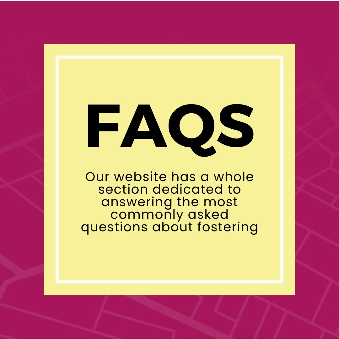 We know when you're thinking of becoming a foster carer you will have a whole host of questions, so we have a handy FAQ section on our website! Our fostering hub team at Foster with North East are also happy to answer any further questions orlo.uk/1O4yE