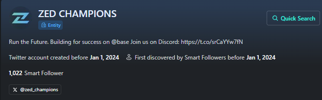 trost.base.eth (@ryantrost) on Twitter photo Over 1000 smart followers on the <a href="/zed_champions/">ZED CHAMPIONS</a> account
Powerful info from <a href="/KaitoAI/">Kaito AI 🌊</a> PRO Over 1000 smart followers on the <a href="/zed_champions/">ZED CHAMPIONS</a> account
Powerful info from <a href="/KaitoAI/">Kaito AI 🌊</a> PRO