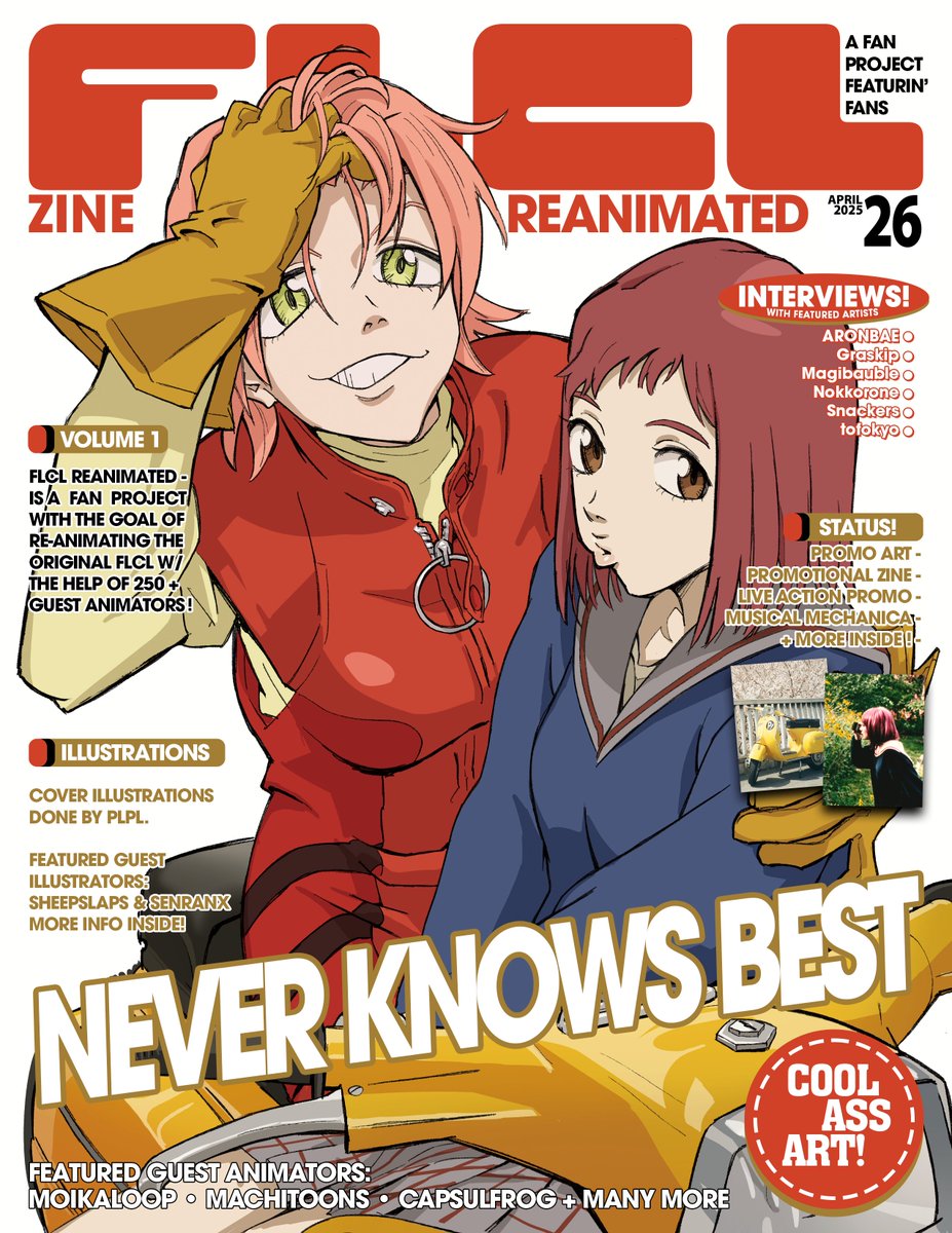 FLCL REANIMATED PROMO ZINE

OUT NOW

LINK IN THE REPLIES AND OUR BIO