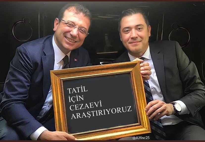 .

<a href="/ekrem_imamoglu/">Ekrem İmamoğlu</a>

Bi arkadaşım da

Aynen AVUKAT KARDEŞİMİZ (!)

gibi ş'etmek istemiş...

Ekrem arkadaşım olur demiş.

Lokantacı KARDEŞİMİZ DE ;

-BANA ARKADAŞINI SÖYLE...
SANA HADDİNİ BİLDİREYİM, demiş.

Onu da

Garsonlar ş'etmiş.

3 gündür bulaşıkları yıkıyor...muş...

.