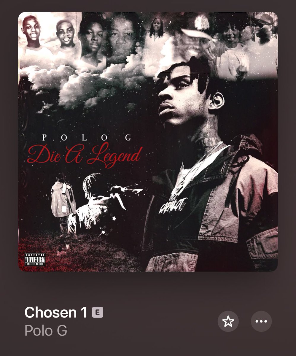 Chosen 1 by Polo G could be the best song on earth…