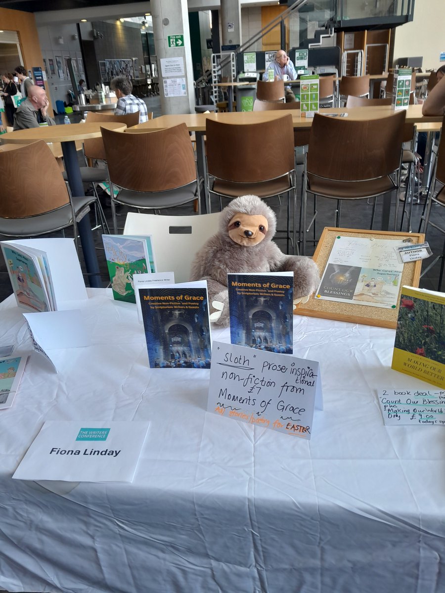 ukfl's tweet photo. @UofLWriting @slothevents @unilincoln I was there.  Thanks for listening. My sloth is called Dave. https://t.co/ZQsDbA7TEQ