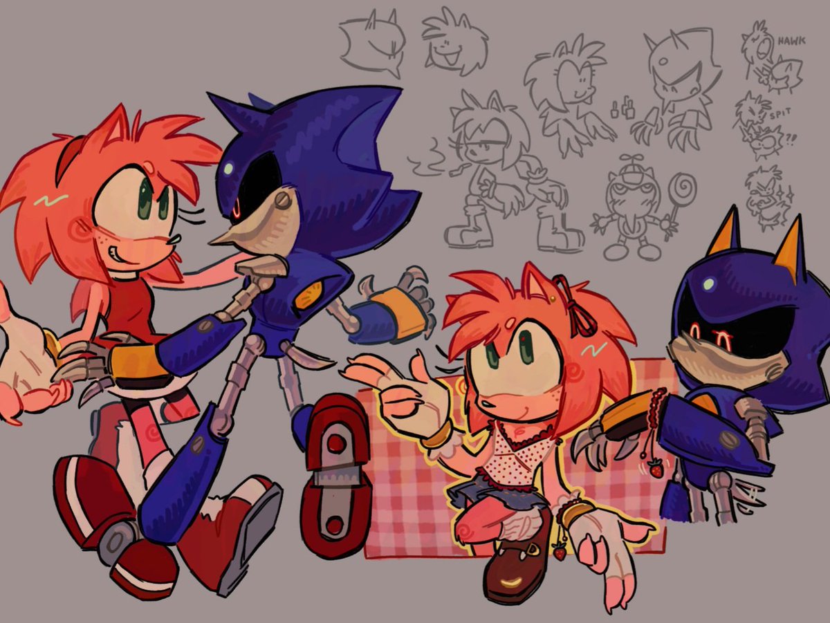 jstlurkingdw's tweet photo. #amyrose #metalsonic #metamy https://t.co/EIjJ7fY3nw