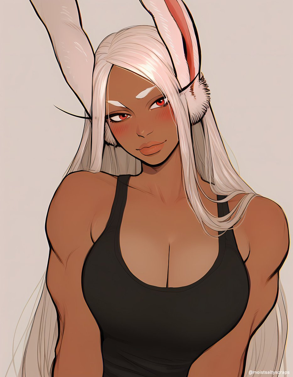 moistsaltyscrap's tweet photo. Chat are we back? Some Mirko in a new style!
#AIイラスト #AI #stablediffusion #AIart #AIArtCommuity #AnimeArt #anime #MyHeroAcademia #MHA #bnha #BokuNoHeroAcademia #mirko #miruko #RumiUsagiyama #hentai #waifu #r34 #rule34 #animegirl #anime https://t.co/I24XxdHQ3y