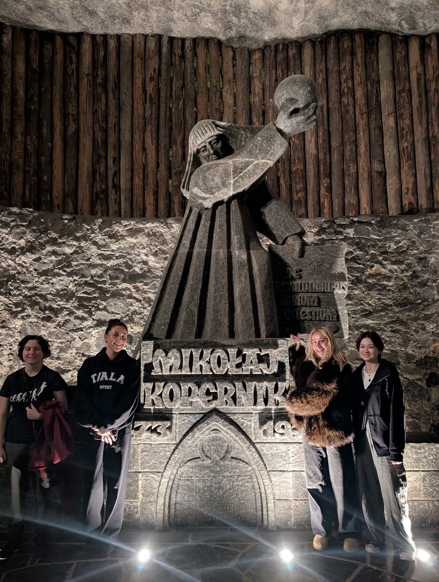 The Wieliczka Salt Mine was amazing! Not so sure about licking the walls though 🤣