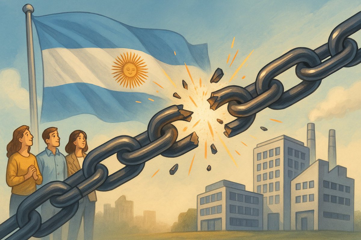 argiefy's tweet photo. RESUMEN: COMPRA DE DÓLARES EN ARGENTINA 🇦🇷💵
El BCRA publicó la Comunicación “A” 8226 y se terminó el cepo para personas y empresas.

PARA PERSONAS HUMANAS👤
💵 Precio: entre $1.000 y $1.400 (visible al confirmar)
📦 Sin impuesto PAIS, ni retenciones
✅ Sin límite mensual para comprar vía homebanking o app
🏦 Máximo 100 USD para compras en efectivo
💰 Compras > USD 100K: aviso con 48 hs 
💼 No importa si tenés subsidios o sos estatal o lo que sea
🔁 Transferencias hasta USD 12.500 por día (depende del banco)

PARA EMPRESAS 🏢
🟢 Compras de USD habilitadas para pago de dividendos, utilidades, bienes y servicios
🚫 No se permite atesoramiento

📦 Importaciones:
→ Pago desde 14/04 para bienes nacionalizados
→ MiPyMEs: pagan desde el embarque
→ Bienes de capital: anticipo de 30% o hasta 80% antes del ingreso aduanero
→ Servicios del exterior: se pagan desde la prestación (14/04)
→ Empresas vinculadas: 90 días

📈 Dividendos: se pueden girar al exterior desde ganancias 2025
📉 Dividendos previos → con Bonos BOPREAL
🔗 Restricciones cruzadas con MEP y CCL: eliminadas hasta el 11/04