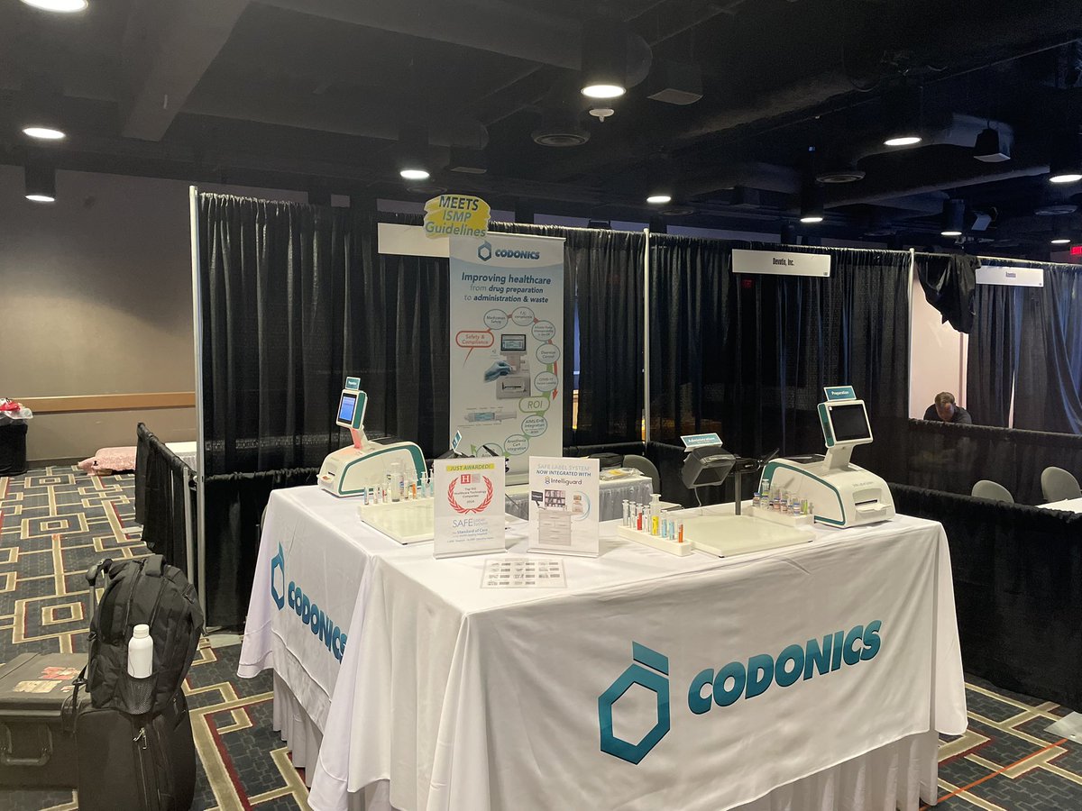 Codonics (@codonics) on Twitter photo Getting ready for <a href="/HCP_ReverseExpo/">Health Connect Partners (HCP)</a> Pharmacy tomorrow! Stop by and see how Codonics can help make your operating rooms safer and more compliant, your AIMS/EHR documentation more accurate, and show YOU an ROI. Plus we can help you meet ISMP Guidelines! We have so much to share with Getting ready for <a href="/HCP_ReverseExpo/">Health Connect Partners (HCP)</a> Pharmacy tomorrow! Stop by and see how Codonics can help make your operating rooms safer and more compliant, your AIMS/EHR documentation more accurate, and show YOU an ROI. Plus we can help you meet ISMP Guidelines! We have so much to share with