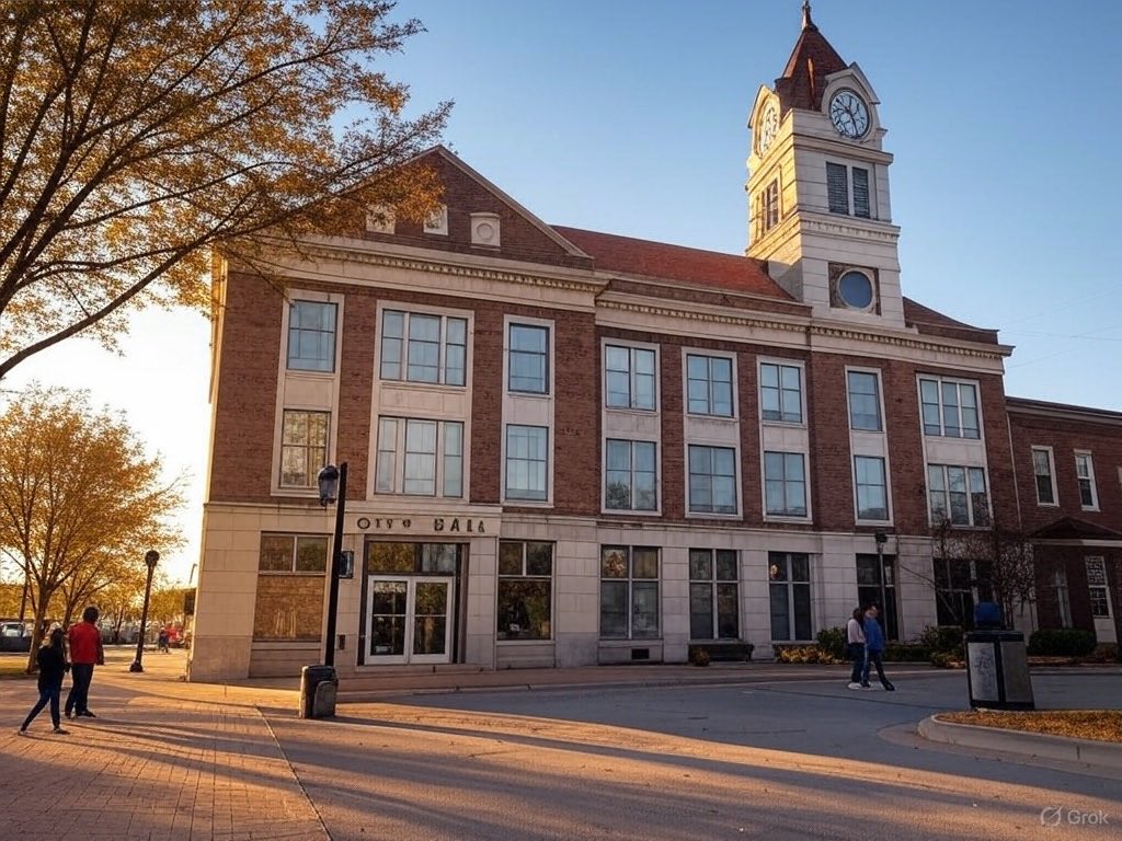 Lead_Aware's tweet photo. ❤️ small town city halls 🏛️ https://t.co/08XPKq5VII