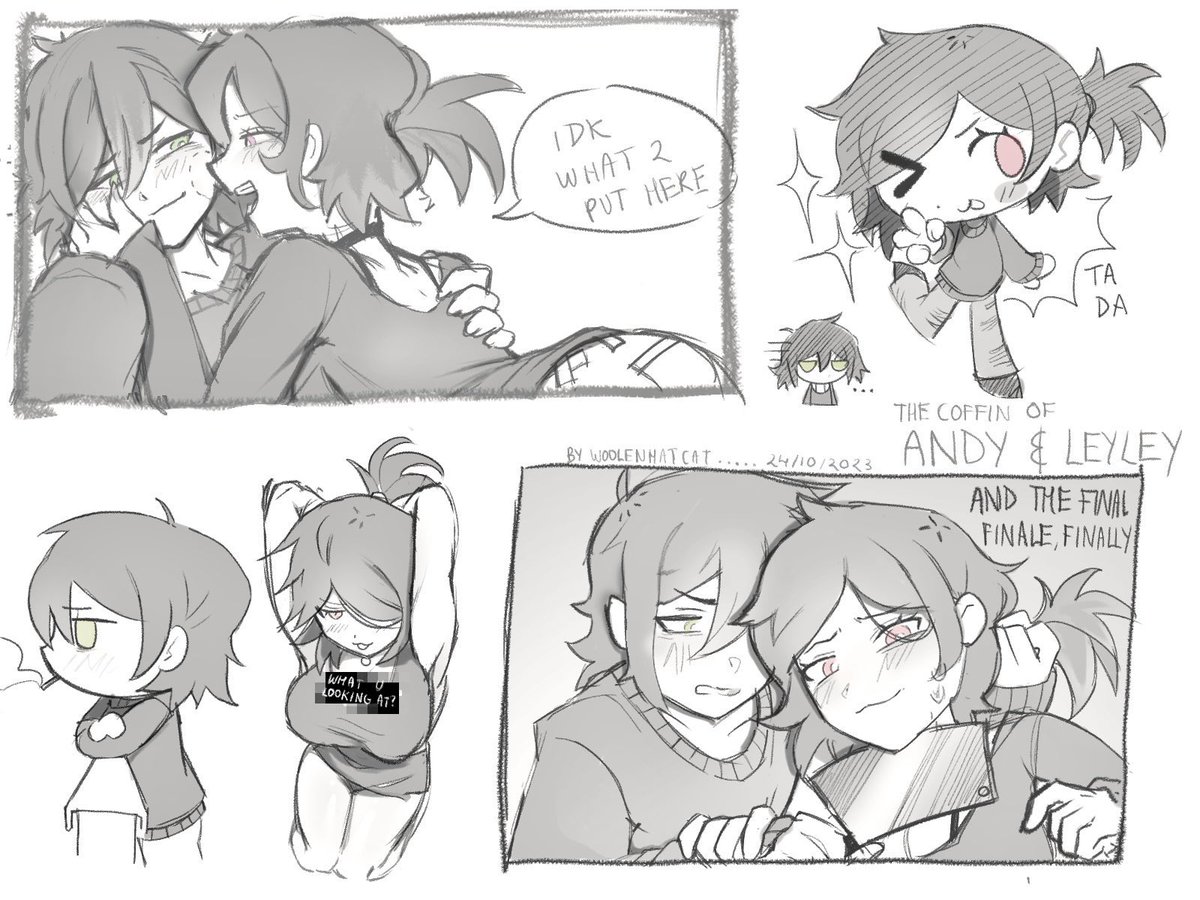 reposting my old tcoaal art in celebration of the new update… maybe ill make something new 
#thecoffinofandyandleyley