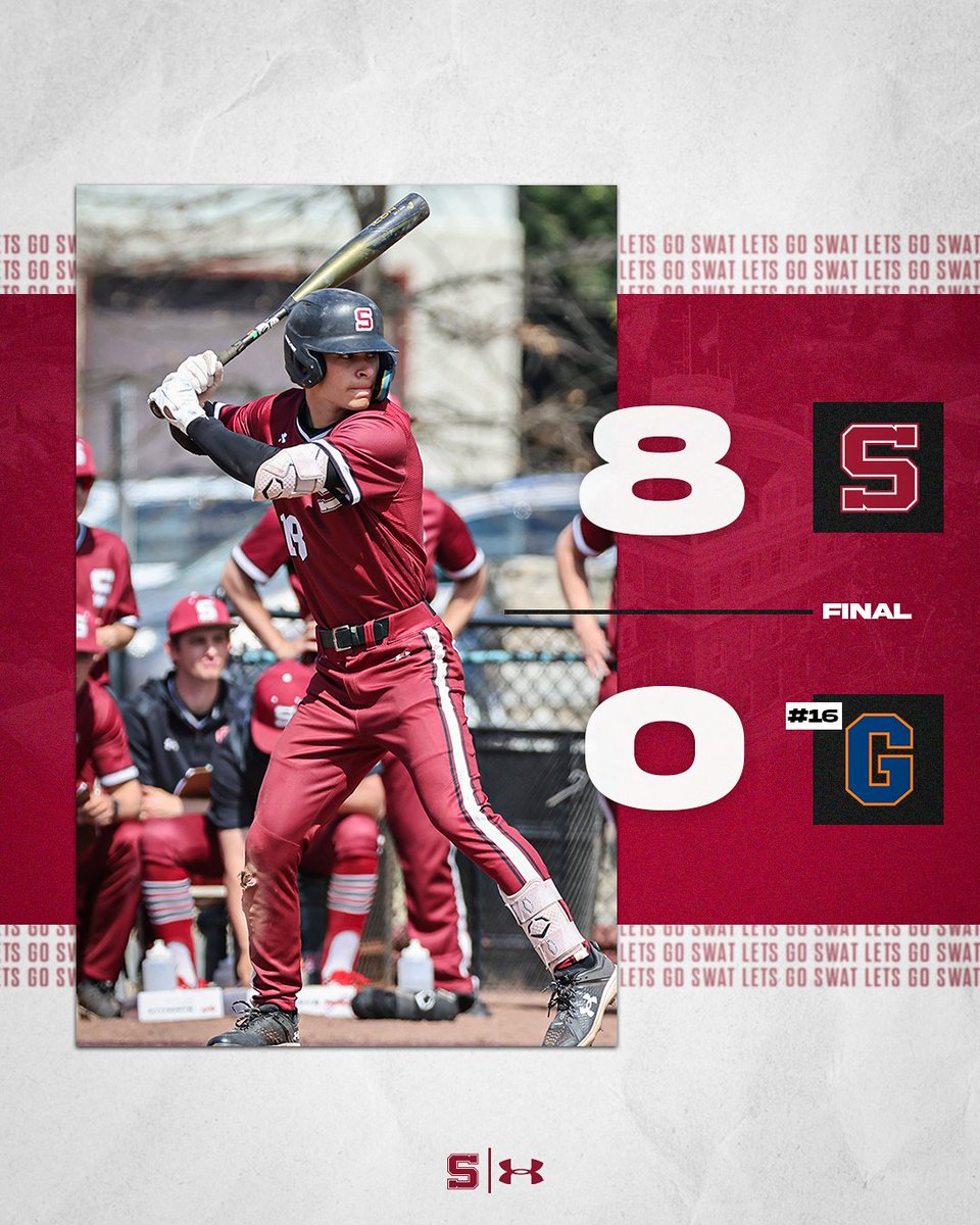 We'll take two, please ✌

Baseball sweeps No. 16 Gettysburg on the road in a crucial conference series! The Garnet remain at the top of the Centennial standings with an 8-1 record.
