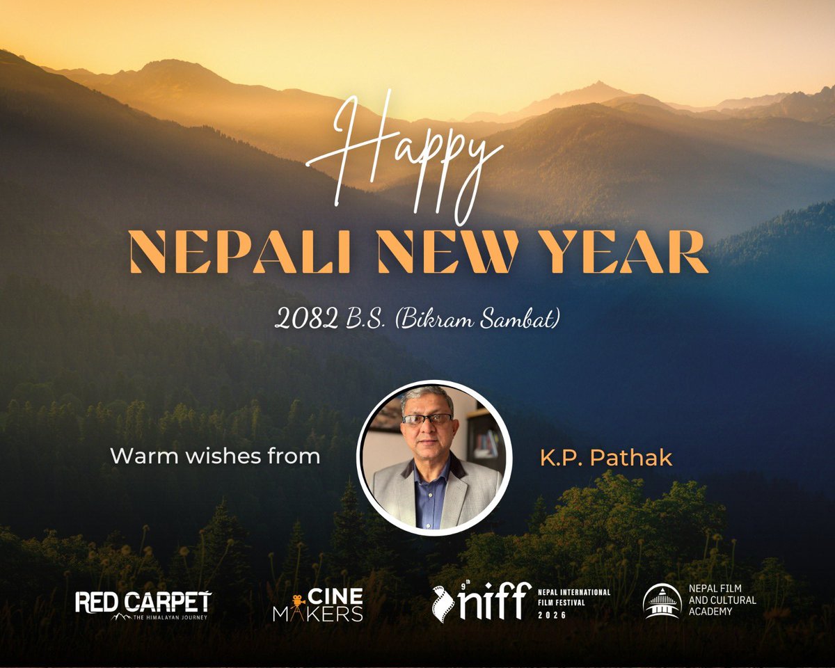 Kp_Pathak's tweet photo. नयाँ वर्ष २०८२ को सबै सबैमा हार्दिक तथा उल्लासमय शुभकामना ! https://t.co/7HqEa6h6gK