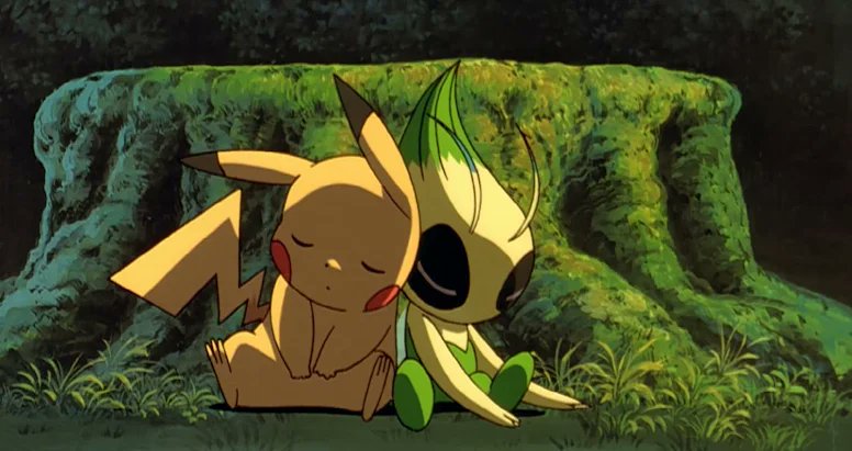 PokeDailyPost's tweet photo. Celebi movie 💚 https://t.co/nx7gSiWEWD