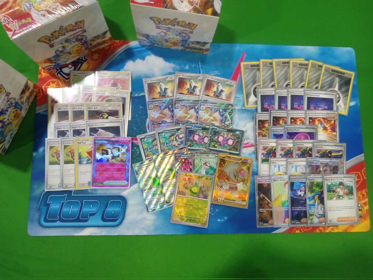 Beesechurger09's tweet image. 8/334 at #PlayPokemon ATL REGIONALS! this was the best placement I've had in seniors and I'm so excited! S/O to @Soccerstar13545 @cohen_stuntz @regidragogoated for the testing and @Ditto_Dude119 @GreedyGengarTCG @LiamStuntz37746 @sapperrecruiter for the same 60! Next is worlds 🤑
