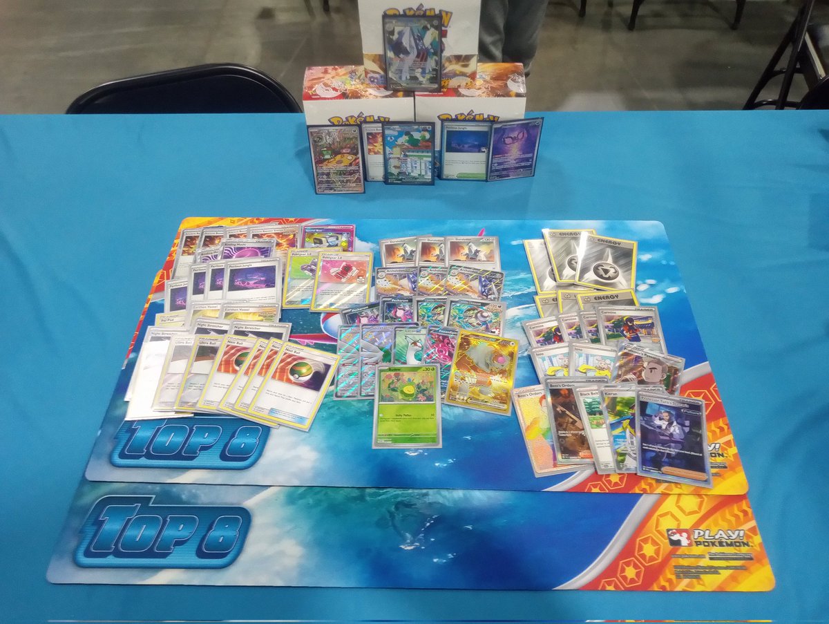Beesechurger09's tweet image. 8/334 at #PlayPokemon ATL REGIONALS! this was the best placement I've had in seniors and I'm so excited! S/O to @Soccerstar13545 @cohen_stuntz @regidragogoated for the testing and @Ditto_Dude119 @GreedyGengarTCG @LiamStuntz37746 @sapperrecruiter for the same 60! Next is worlds 🤑