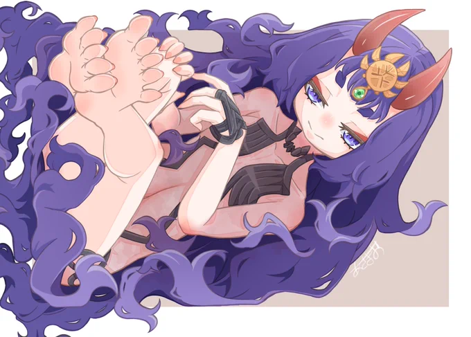 おはようございまっす(*'ω`*)今週もできる範囲でほどよくがんばりまっしょ(='∀`)人('∀`=)いえー本日の一枚はもふもふロングな酒呑ちゃーん(*・ω・)もっふもふやで☆ミ 