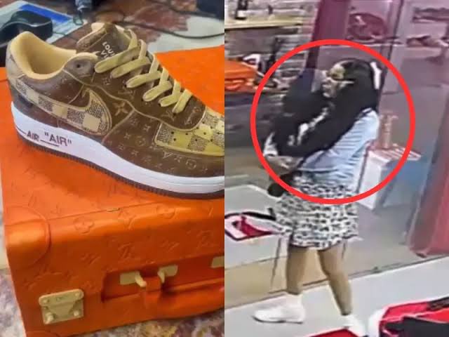 c4jimenez's tweet photo. LOS TENIS de 1.6 MILLONES, RECUPERADOS por LA POLICÍA
Así hallaron los @LouisVuitton @Nike q se robaron de Gallery de Polanco @AlcaldiaMHmx 
Agentes de Inteligencia de @SSC_CDMX los recuperaron y detuvieron a Sandra Bonilla, la mujer q se los llevó.
Ya están en @FiscaliaCDMX https://t.co/K0bTM6f6v9