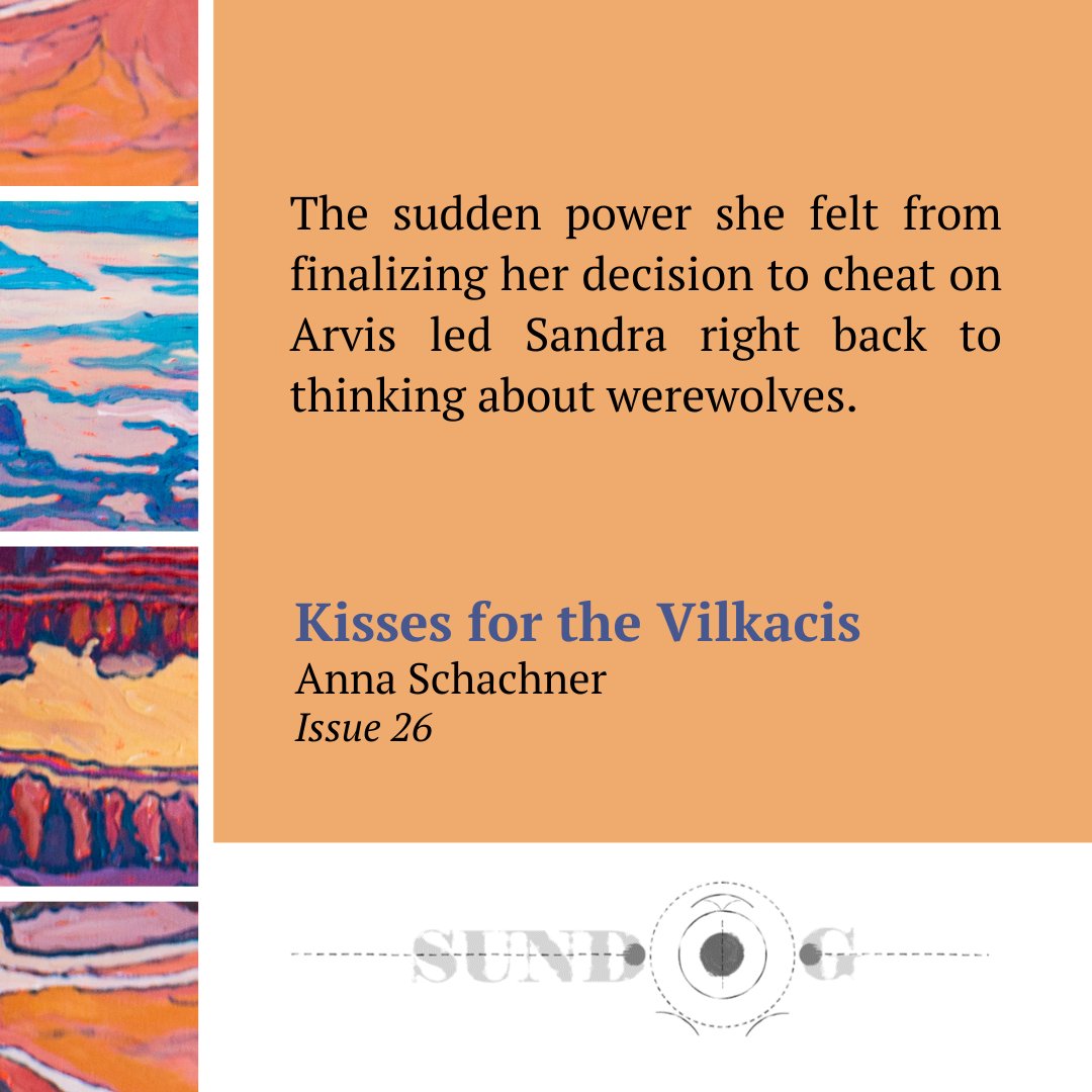 Issue 26 Fiction ❤️

sundoglit.com/anna-schachner/