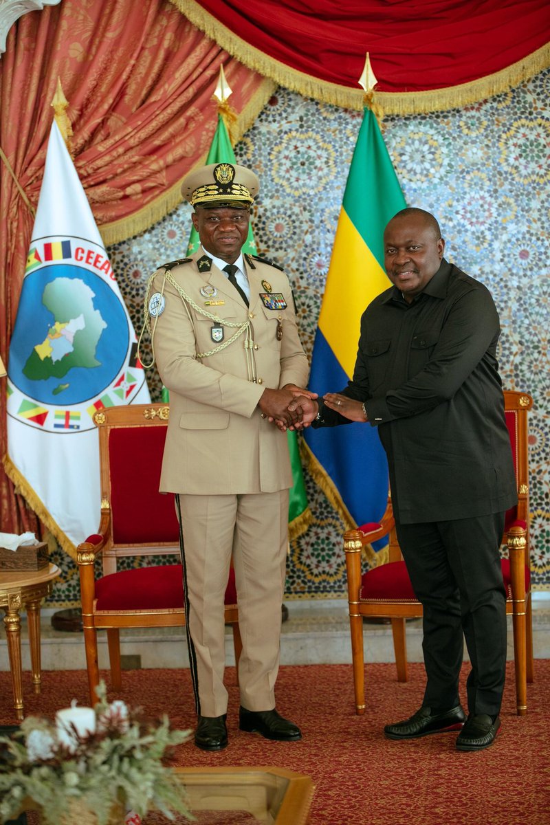 Mes chaleureuses félicitations à mon grand frère le Général Brice Oligui Nguema pour sa victoire aux élections présidentielles du Gabon.

My warm congratulations to my elder brother General Brice Oligui Nguema for his victory in the presidential elections in Gabon.