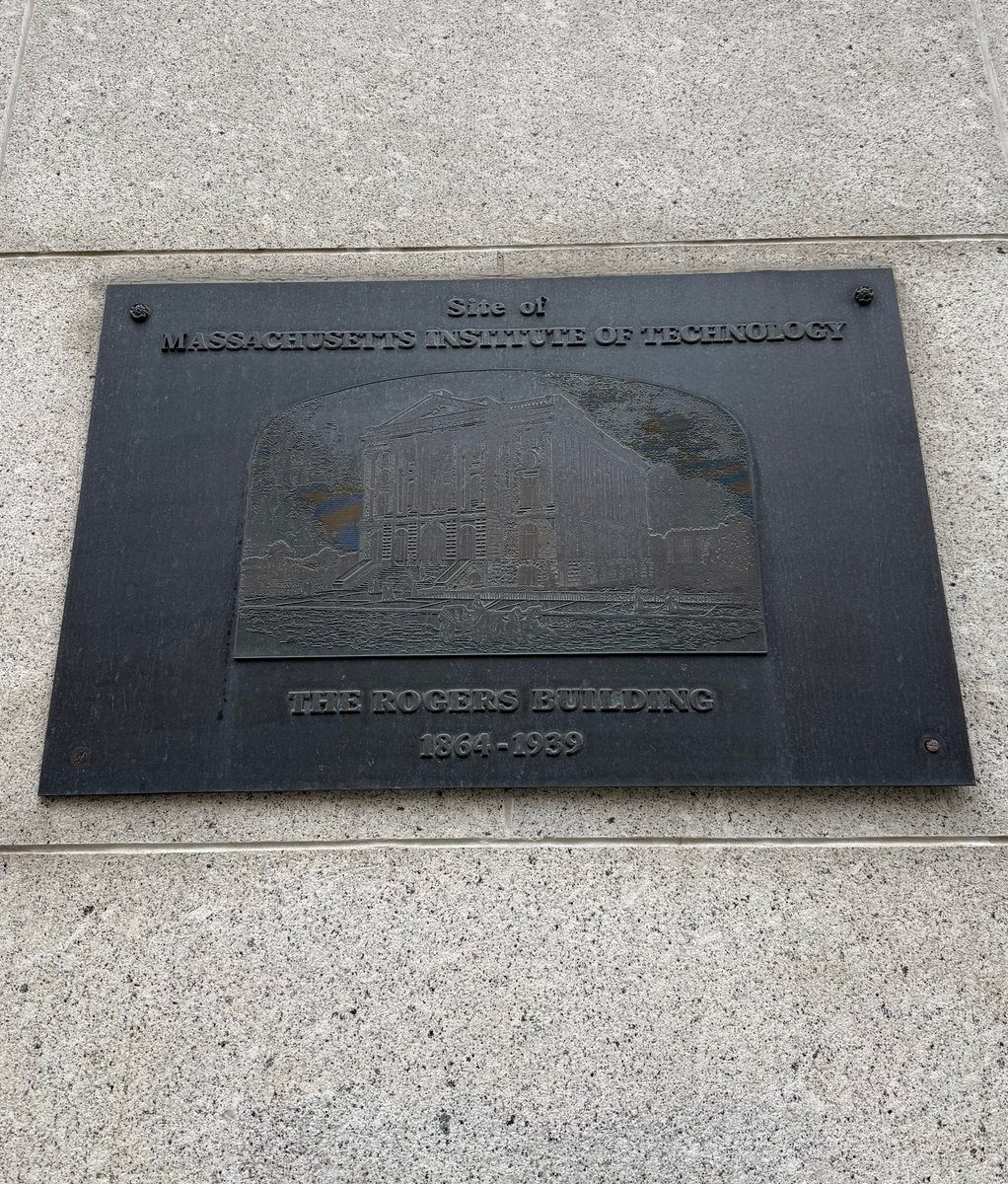 BostonInnoTrail's tweet image. Ever noticed this plaque on Boylston Street in Back Bay...on the site of the original MIT campus?