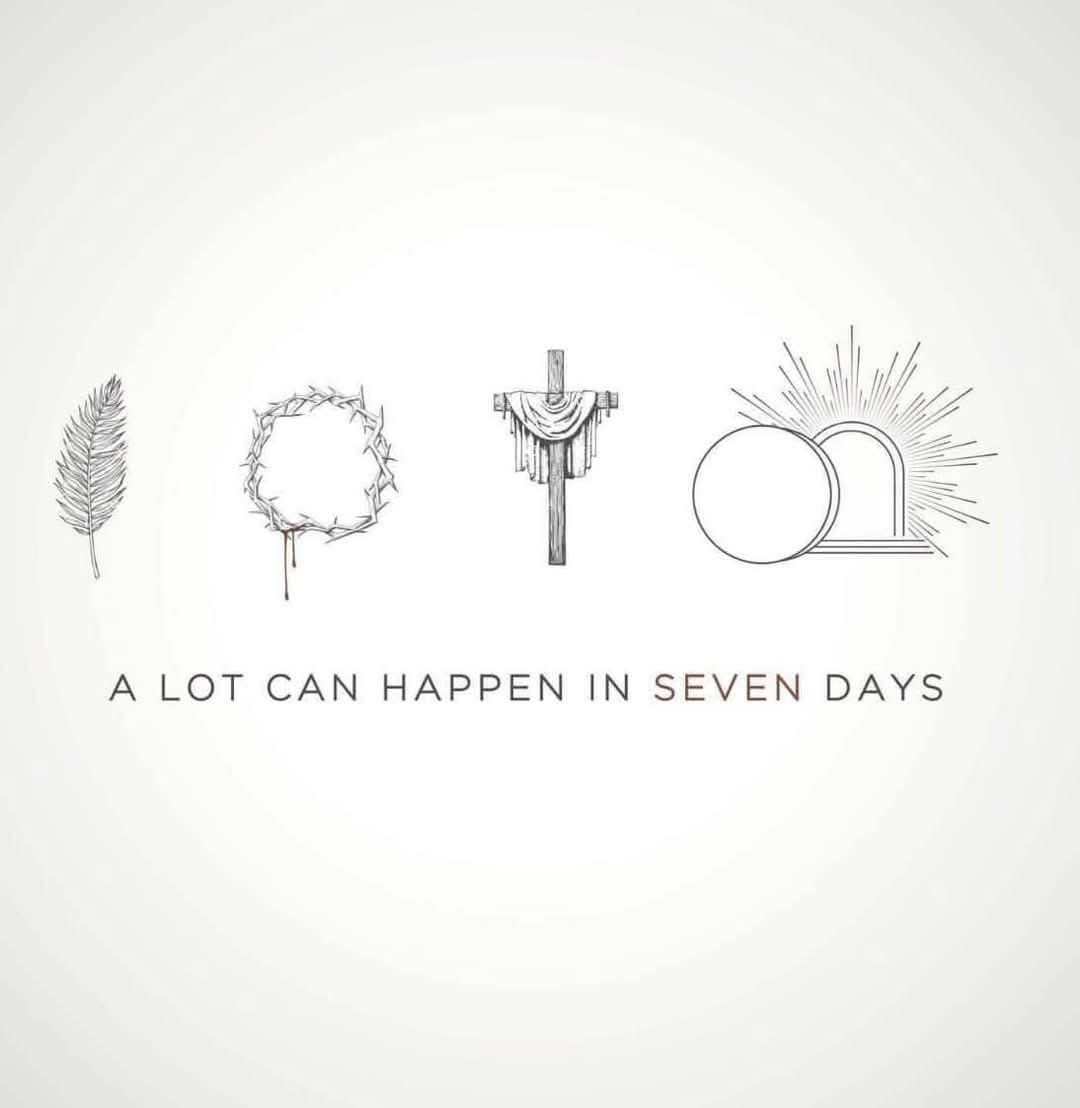 A lot can happen in seven days!