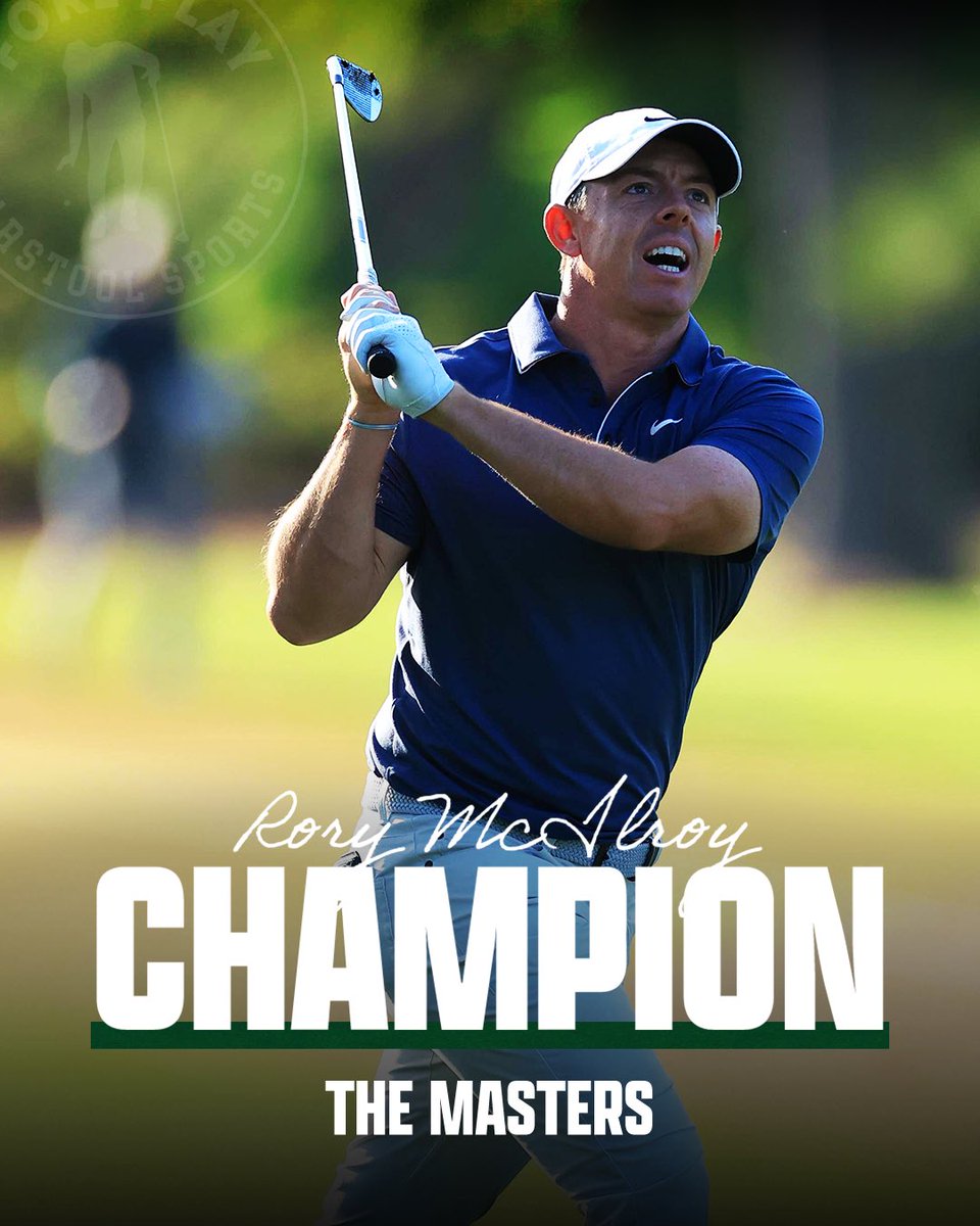 ForePlayPod's tweet photo. Sarazen, Hogan, Player, Nicklaus, Woods… MCILROY.

CAREER GRAND SLAM: COMPLETE. https://t.co/ApYYj9mE6Q