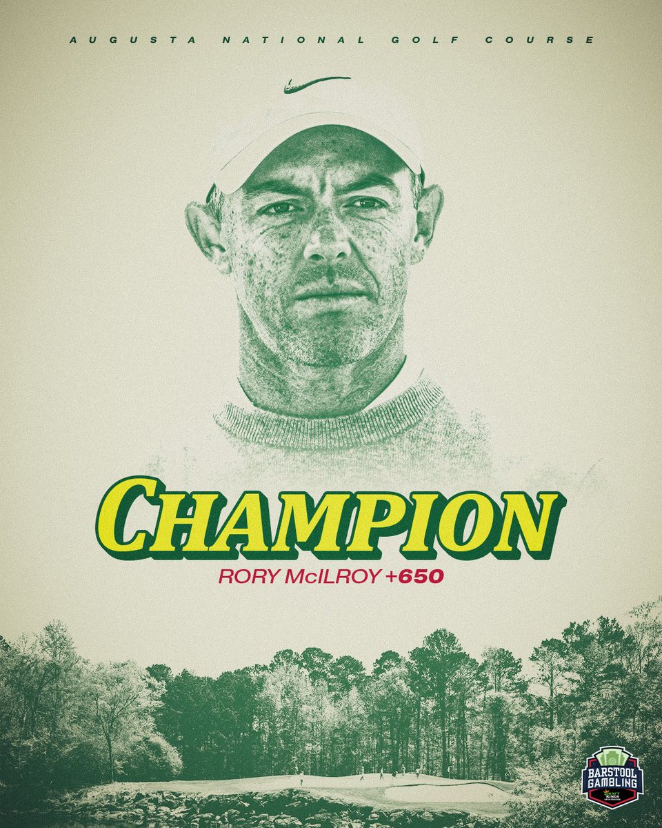 RORY MCILROY HAS WON THE MASTERS 

WHAT A TOURNAMENT.
