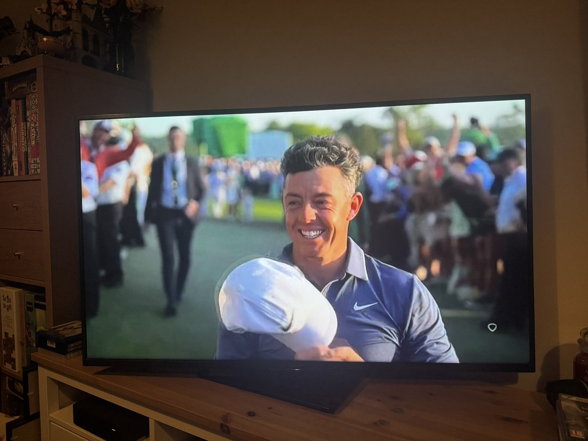 Get in Rory!!! Such emotion on 18 at Augusta. What it’s all about ⛳️