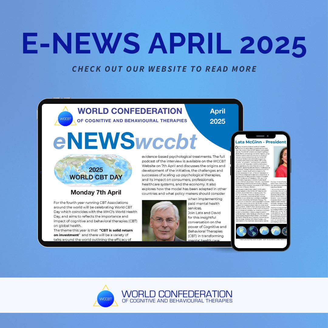 Check out our latest April e-newsletter available on our website!  #wccbt #newsletter