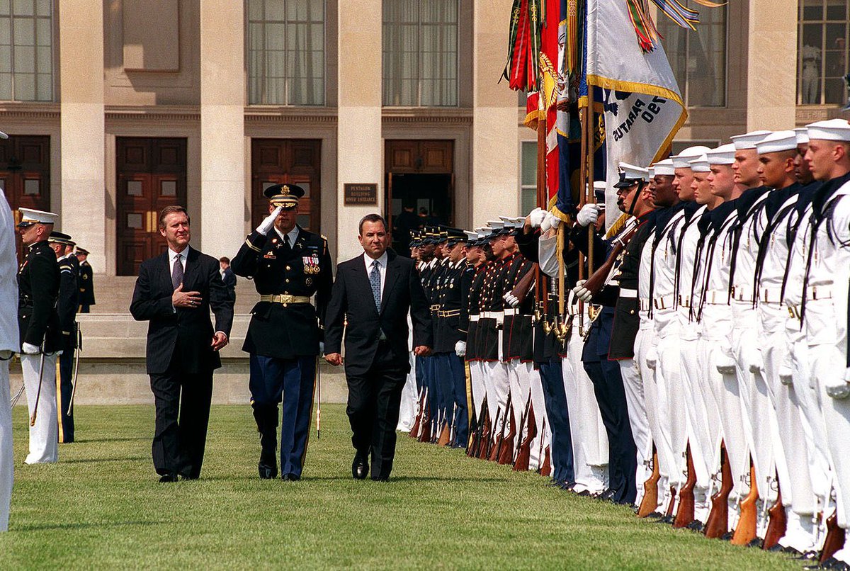 TaterChimp's tweet photo. I remember as a young child watching tv at my grandma’s house and seeing the Presidential Guard of Honor military members standing on a huge staircase. Now, when I can go to https://t.co/f1Xhwjy1Uv and search for the “Guard of Honor” and scroll to the United States, I’m proud to say I am on the front line in that picture representing!